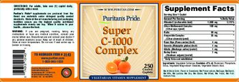 Puritan's Pride Super C-100 Complex - vegetarian vitamin supplement