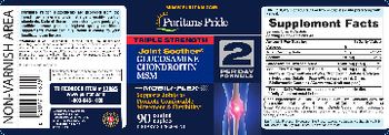 Puritan's Pride Triple Strength Joint Soother Glucosamine Chondroitin MSM - supplement