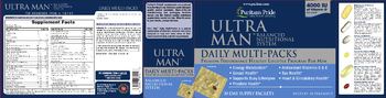 Puritan's Pride Ultra Man Daily Mult-Packs - supplement