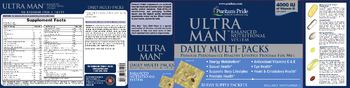 Puritan's Pride Ultra Man Daily Mult-Packs - supplement