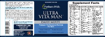 Puritan's Pride Ultra Vita Man - supplement