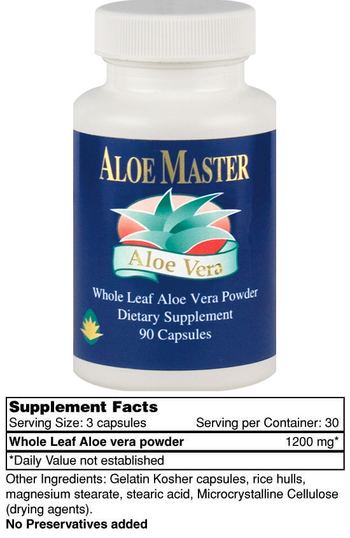 Purity Products Aloe Master - supplement