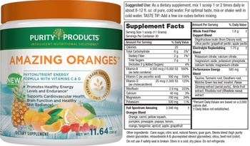 Purity Products Amazing Oranges Powder - supplement