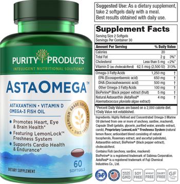 Purity Products AstaOmega - supplement