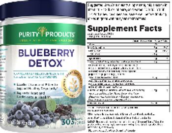 Purity Products Blueberry Detox - supplement