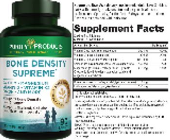 Purity Products Bone Density Supreme - supplement