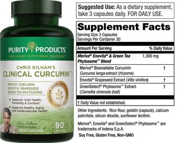 Purity Products Chris Kilham's Clinical Curcumin - supplement