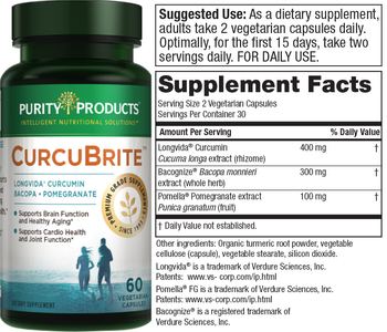 Purity Products CurcuBrite - supplement