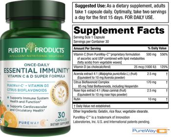 Purity Products Essential Immunity - supplement