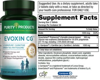 Purity Products Evoxin CG - supplement