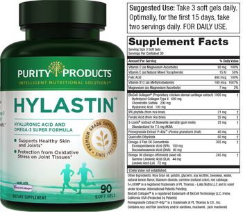 Purity Products Hylastin - supplement