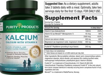 Purity Products Kalcium - supplement