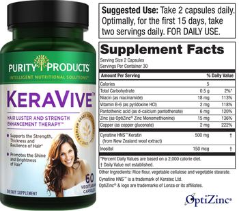 Purity Products KeraVive - supplement