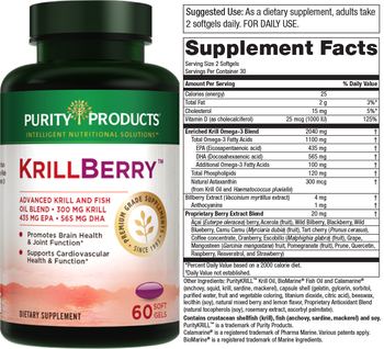 Purity Products KrillBerry - supplement