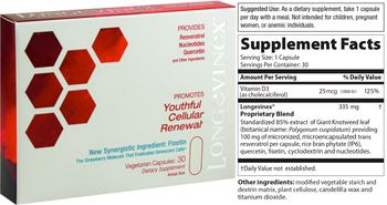 Purity Products Longevinex - supplement