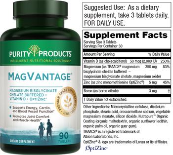 Purity Products MagVantage - supplement