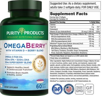 Purity Products OmegaBerry - supplement