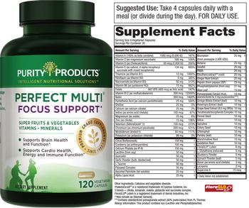 Purity Products Perfect Multi Focus Support - supplement