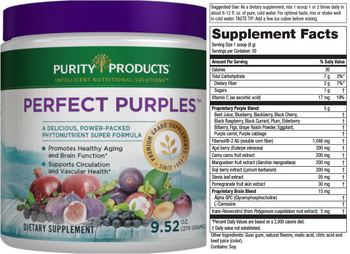 Purity Products Perfect Purples - supplement
