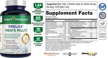 Purity Products Prelox Men's Multi - supplement