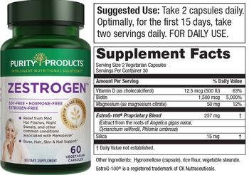 Purity Products Zestrogen - supplement