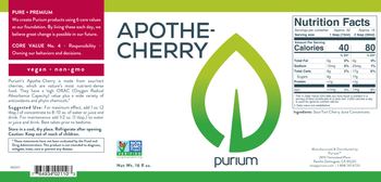 Purium Apothe-Cherry - 