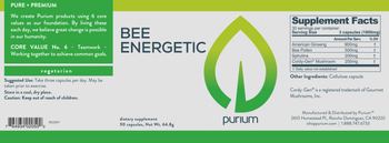 Purium Bee Energetic - supplement