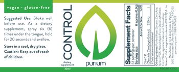 Purium Control - supplement