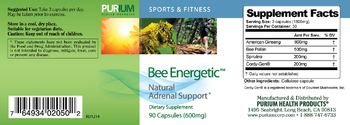 Purium Health Products Bee Energetic - supplement