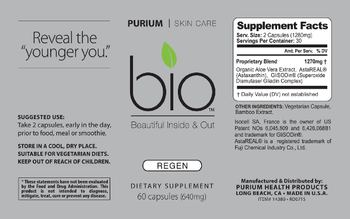 Purium Health Products Bio Regen - supplement