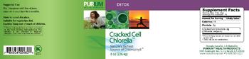 Purium Health Products Cracked Cell Chlorella - 