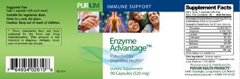 Purium Health Products Enzyme Advantage - supplement