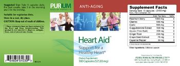 Purium Health Products Heart Aid - 