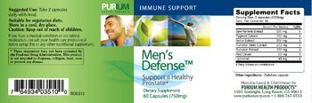 Purium Health Products Men's Defense - 