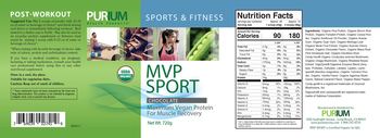 Purium Health Products MVP Sport Chocolate - 