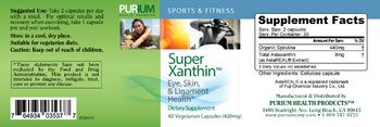 Purium Health Products Super Xanthin - supplement