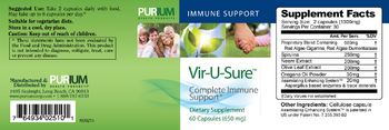 Purium Health Products Vir-U-Sure - supplement
