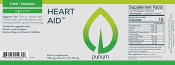 Purium Heart Aid - supplement