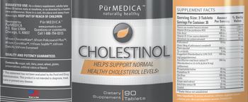 PurMEDICA Cholestinol - supplement