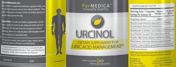 PurMEDICA Urcinol - supplement for uric acid management
