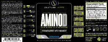 Purus Labs AminoD Blue Razz Lemonade - supplement with seven essential amino acids