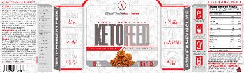 Purus Labs KetoFeed Samoa Chocolate Cream - supplement with whey protein isolate and healthy fats