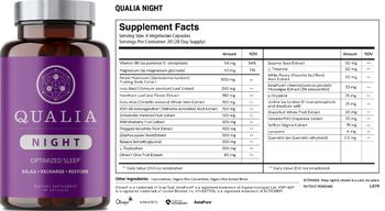 Qualia Qualia Night - supplement