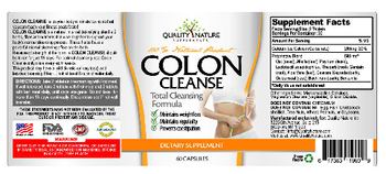 Quality Nature Supplements Colon Cleanse - supplement