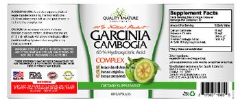 Quality Nature Supplements Garcinia Cambogia - supplement