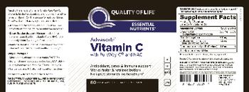 Quality Of Life Advasorb Vitamin C With PureWay C And NAC - supplement
