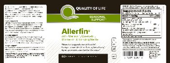 Quality Of Life Allerfin - supplement