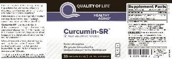 Quality Of Life Curcumin-SR - supplement