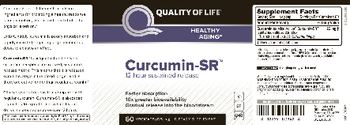 Quality Of Life Curcumin-SR - supplement