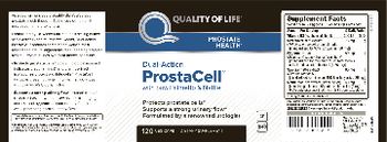Quality Of Life Dual-Action ProstaCell - supplement
